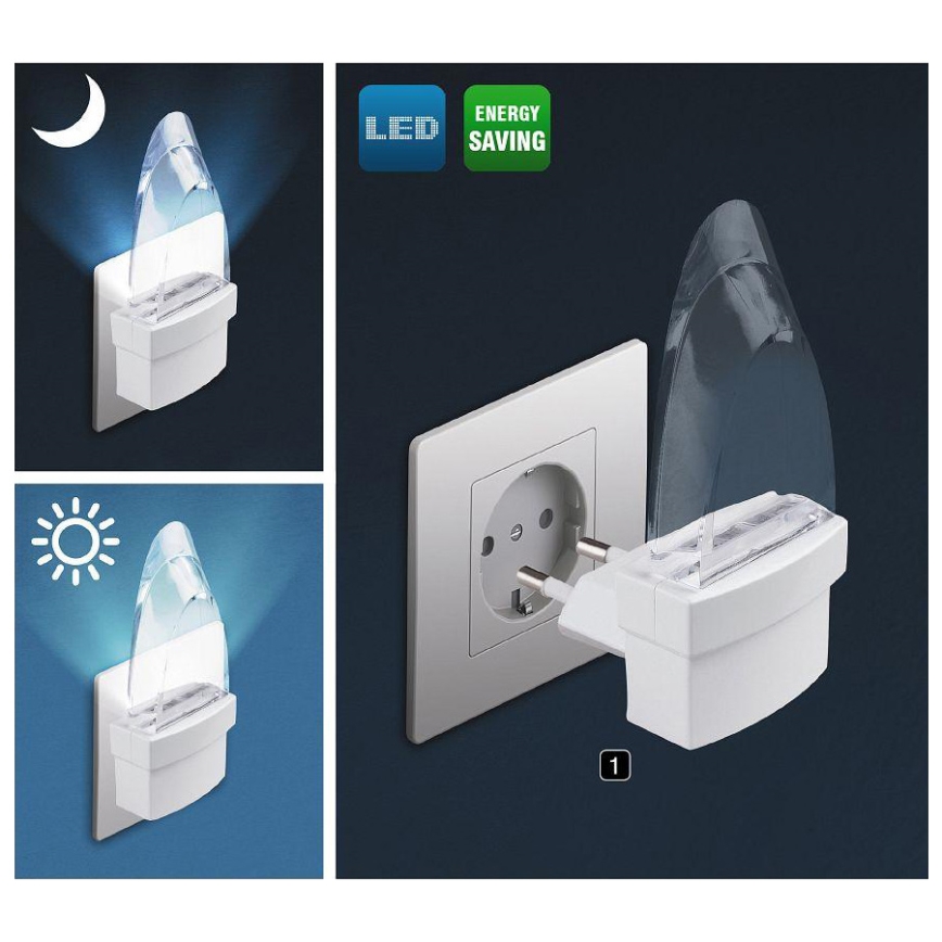Rabalux - LED Lampička do zásuvky 1xLED/0,5W/230V