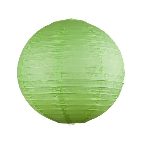 Rabalux 4891 - Stínidlo RICE zelená E27 pr.30 cm
