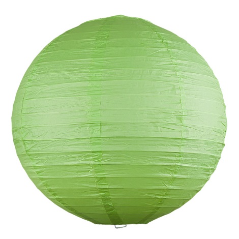 Rabalux 4895 - Stínidlo RICE zelená E27 pr.40 cm