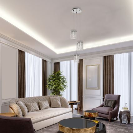 Rabalux - LED Lustr na lanku ASTRELLA 3xLED/6W/230V