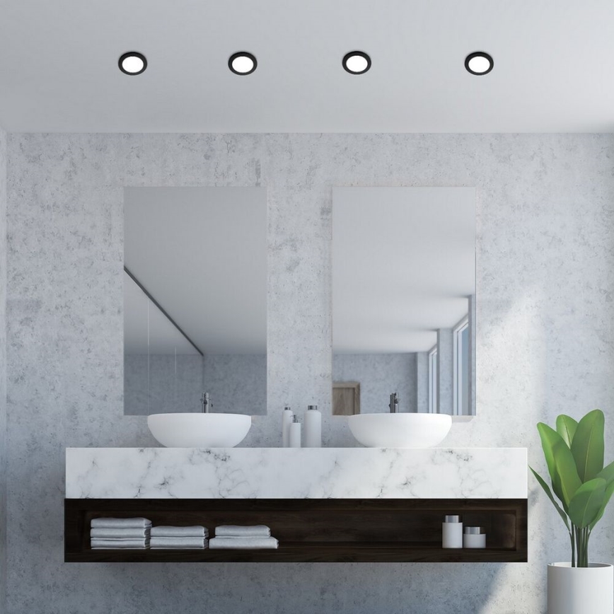 Rabalux - LED Koupelnové podhledové svítidlo LED/3W/230V IP44 černá