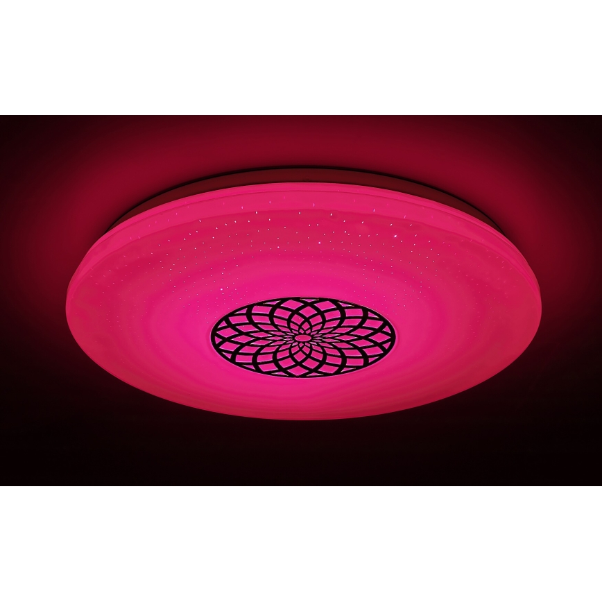 Rabalux - LED RGB Stmívatelné stropní svítidlo LED/24W/230V 3000-6500K Wi-Fi Tuya pr. 39,5 cm + dálkové ovládání