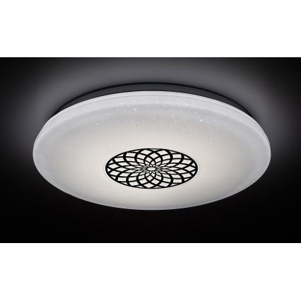 Rabalux - LED RGB Stmívatelné stropní svítidlo LED/24W/230V 3000-6500K Wi-Fi Tuya pr. 39,5 cm + dálkové ovládání