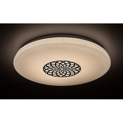 Rabalux - LED RGB Stmívatelné stropní svítidlo LED/24W/230V 3000-6500K Wi-Fi Tuya pr. 39,5 cm + dálkové ovládání