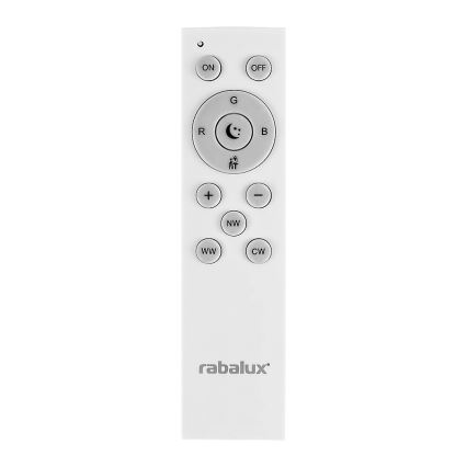 Rabalux - LED RGB Stmívatelné stropní svítidlo LED/24W/230V 3000-6500K Wi-Fi Tuya pr. 39,5 cm + dálkové ovládání