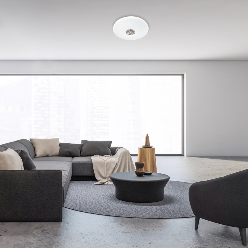 Rabalux - LED RGB Stmívatelné stropní svítidlo LED/40W/230V 3000-6500K Wi-Fi Tuya pr. 60 cm + dálkové ovládání