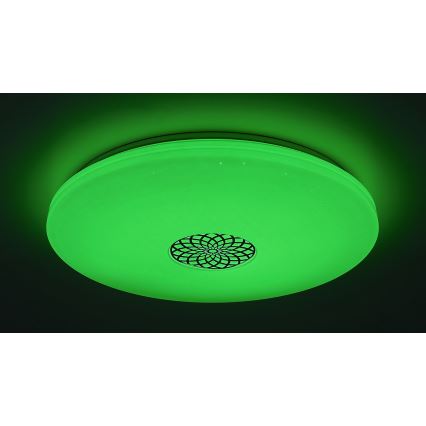 Rabalux - LED RGB Stmívatelné stropní svítidlo LED/40W/230V 3000-6500K Wi-Fi Tuya pr. 60 cm + dálkové ovládání