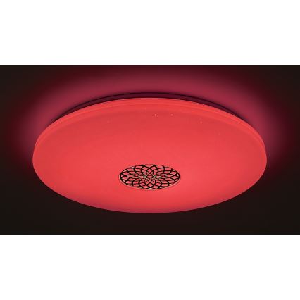 Rabalux - LED RGB Stmívatelné stropní svítidlo LED/40W/230V 3000-6500K Wi-Fi Tuya pr. 60 cm + dálkové ovládání