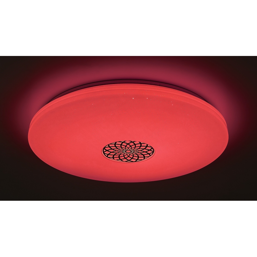 Rabalux - LED RGB Stmívatelné stropní svítidlo LED/40W/230V 3000-6500K Wi-Fi Tuya pr. 60 cm + dálkové ovládání