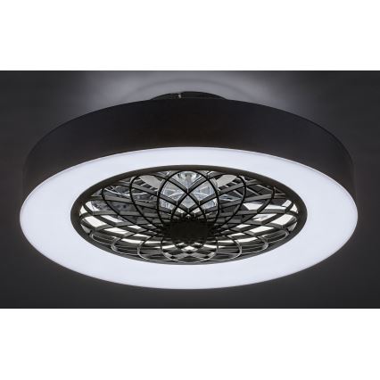 Rabalux - LED Stmívatelné stropní svítidlo s ventilátorem LED/35W/230V 3000-6000K + dálkové ovládání