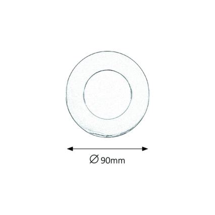 Rabalux - LED Koupelnové podhledové svítidlo LED/3W/230V IP44 4000K