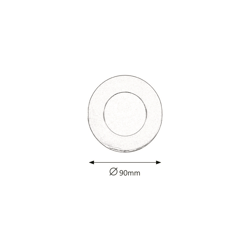 Rabalux - LED Koupelnové podhledové svítidlo LED/3W/230V IP44 3000K