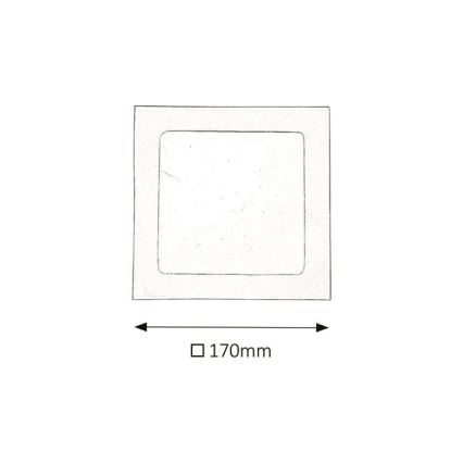 Rabalux - LED Koupelnové podhledové svítidlo LED/12W/230V IP44 3000K