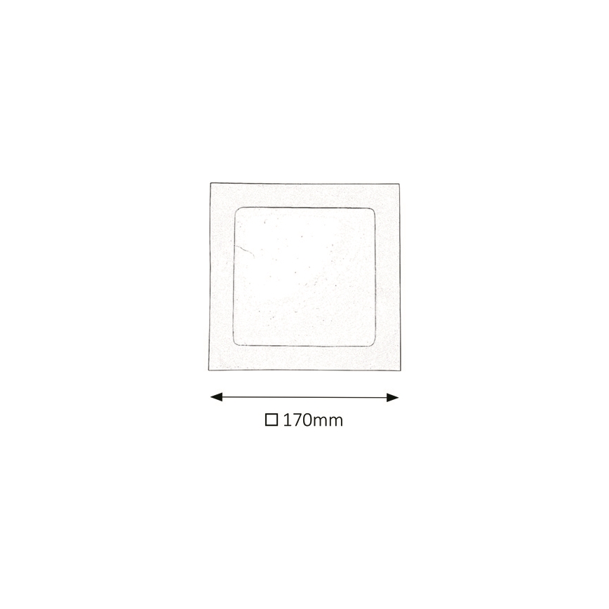 Rabalux - LED Koupelnové podhledové svítidlo LED/12W/230V IP44 3000K
