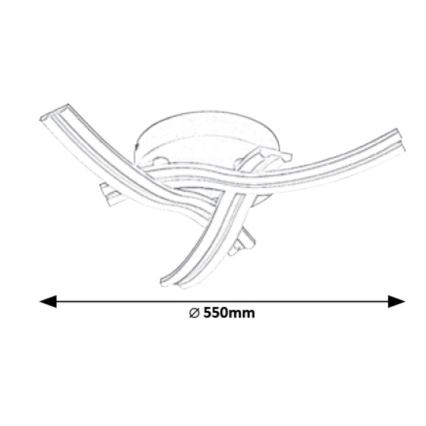 Rabalux - LED Stropní svítidlo LED/40W/230V