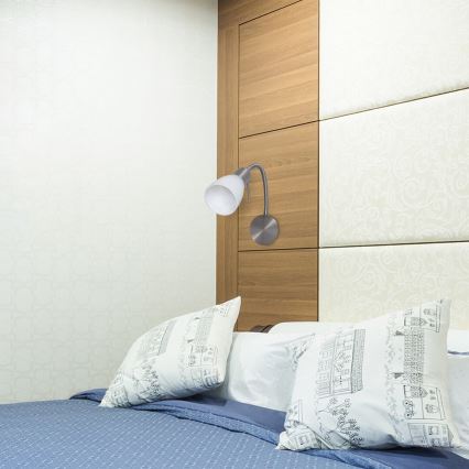 Rabalux - Flexibilní lampa 1xE14/40W/230V
