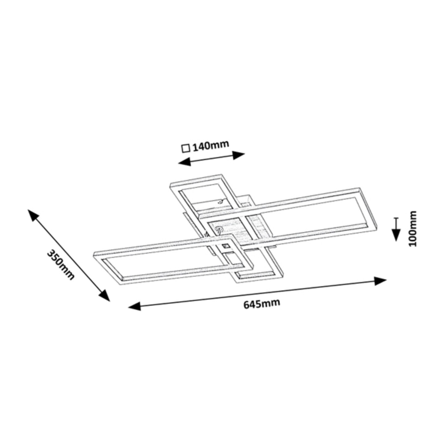Rabalux - LED Stropní svítidlo LED/24W/230V