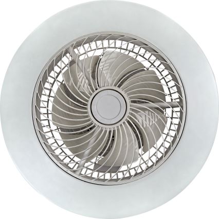 Rabalux - LED Stmívatelné stropní svítidlo s ventilátorem DALFON LED/36W/230V 3000-6000K + dálkové ovládání