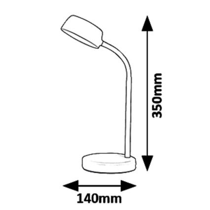 Rabalux - LED Stolní lampa LED/4,5W/230V