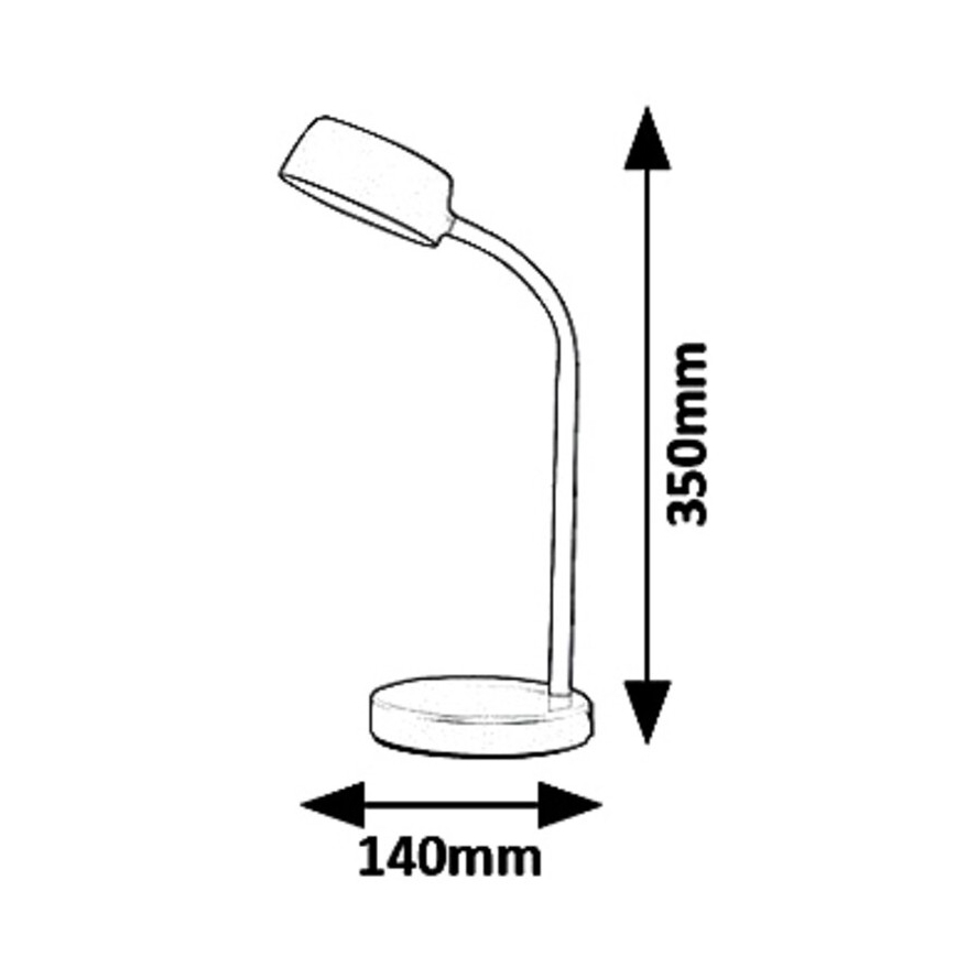 Rabalux - LED Stolní lampa LED/4,5W/230V
