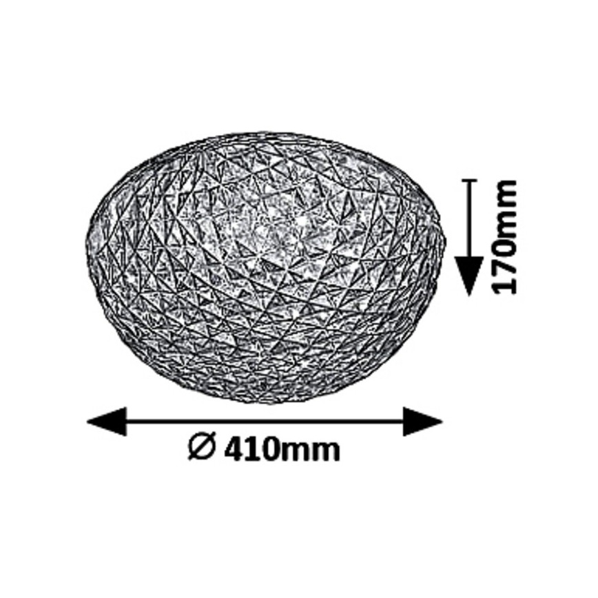 Rabalux - LED Stropní svítidlo JILLIAN LED/24W/230V pr. 41 cm