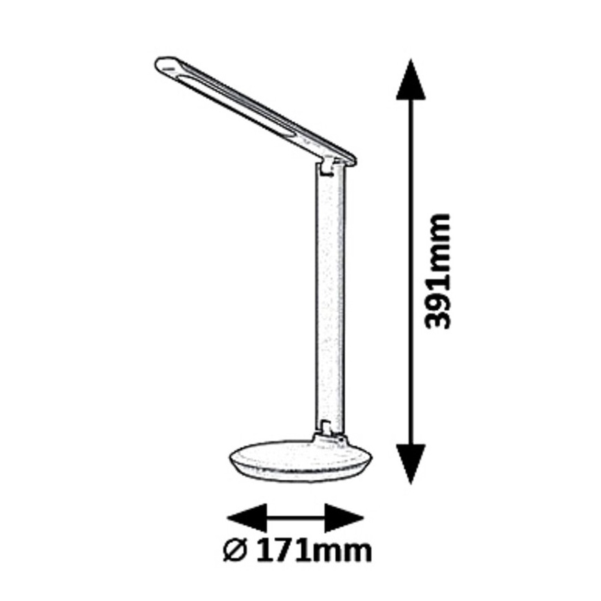 Rabalux - LED Stmívatelná stolní lampa LED/9W/230V