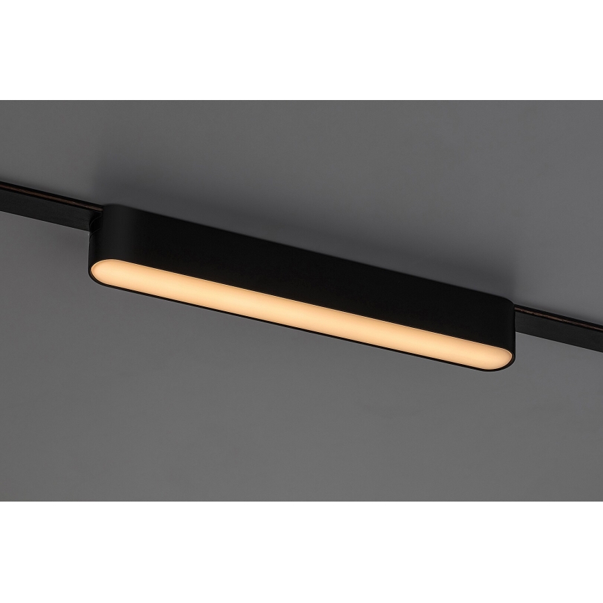 Rabalux - LED Stropní svítidlo do 1-fázového lištového systému LED/12W/230V 3000K 22 cm černá