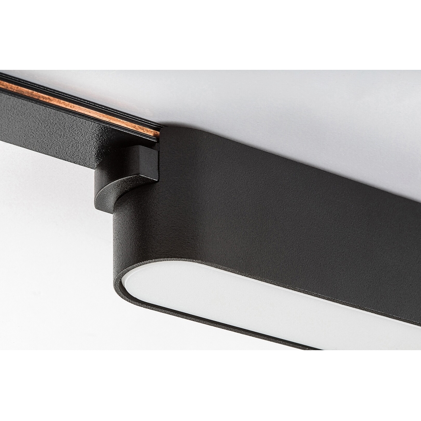 Rabalux - LED Stropní svítidlo do 1-fázového lištového systému LED/12W/24V 3000K 22 cm černá