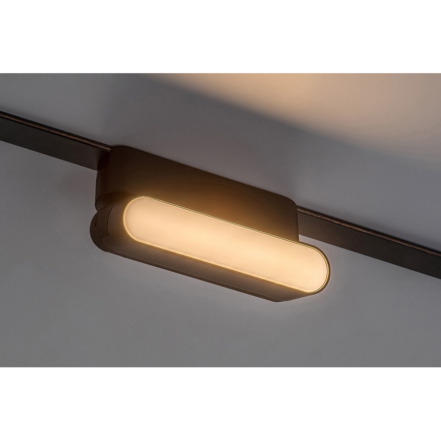 Rabalux - LED Stropní svítidlo do 1-fázového lištového systému LED/6W/24V 3000K 11,5 cm černá