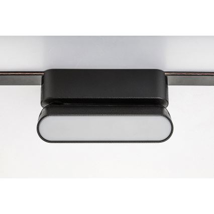 Rabalux - LED Stropní svítidlo do 1-fázového lištového systému LED/6W/24V 3000K 11,5 cm černá