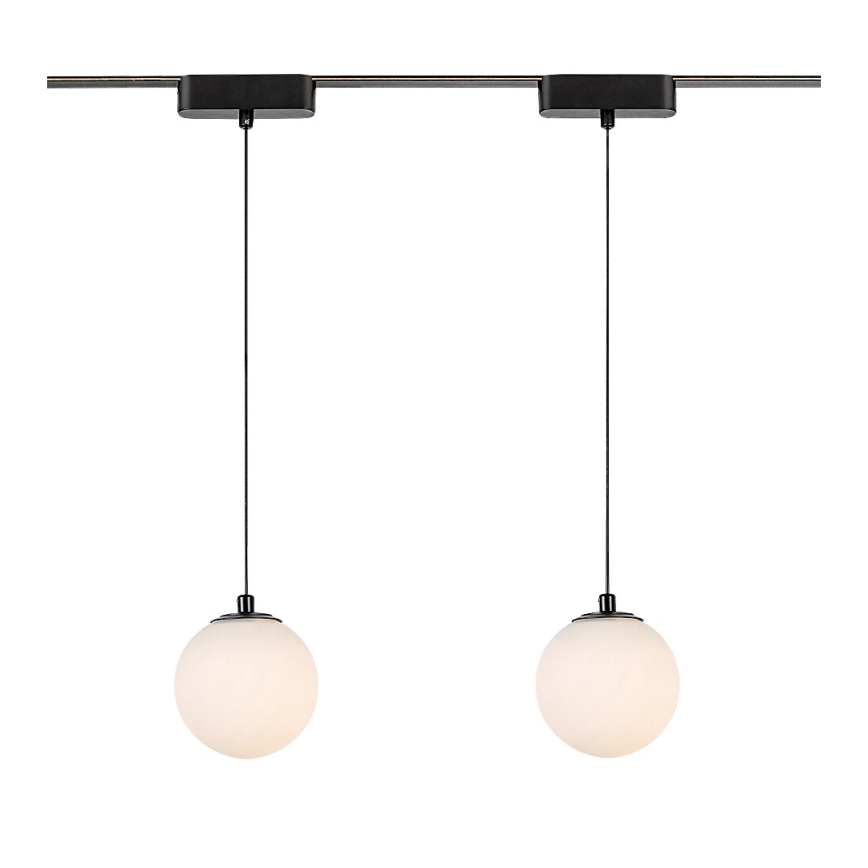 Rabalux - LED Lustr na lanku do 1-fázového lištového systému LED/5W/24V 3000K černá