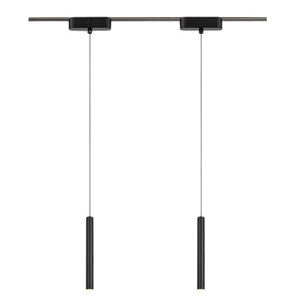 Rabalux - LED Lustr na lanku do 1-fázového lištového systému LED/5W/230V 3000K černá