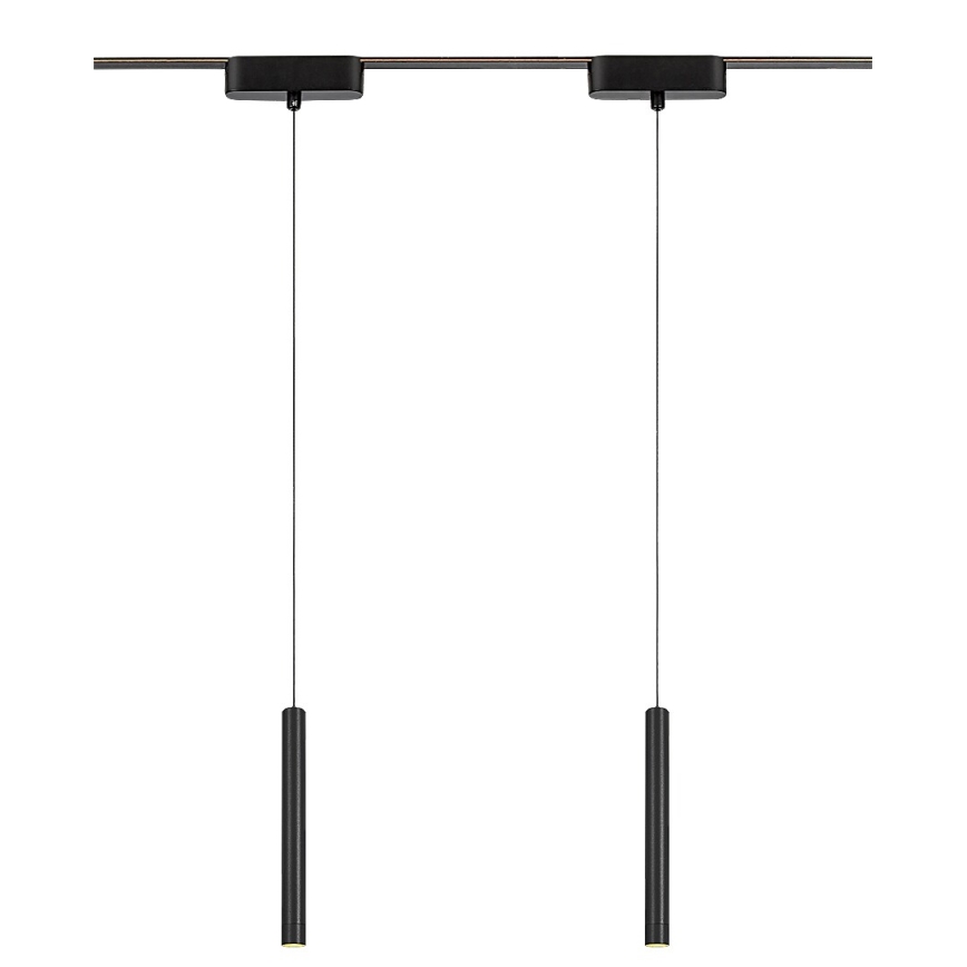 Rabalux - LED Lustr na lanku do 1-fázového lištového systému LED/5W/230V 3000K černá