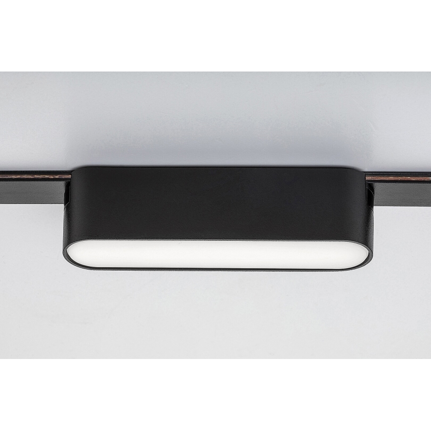 Rabalux - LED Stropní svítidlo do 1-fázového lištového systému LED/6W/230V 3000K 11,5 cm černá