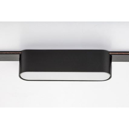 Rabalux - LED Stropní svítidlo do 1-fázového lištového systému LED/6W/230V 3000K 11,5 cm černá