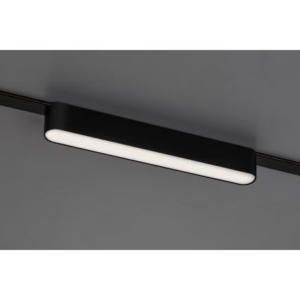 Rabalux - LED Stropní svítidlo do 1-fázového lištového systému LED/12W/24V 4000K 22 cm černá