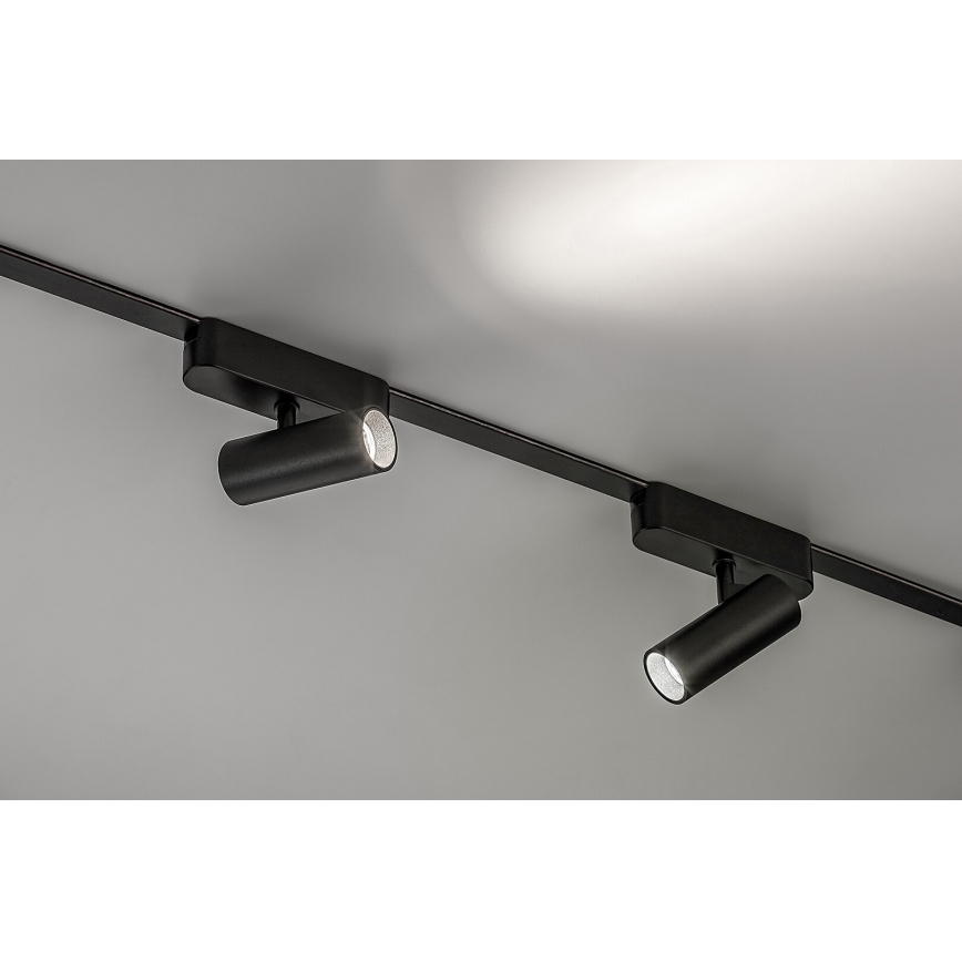 Rabalux - LED Bodové svítidlo do 1-fázového lištového systému LED/6W/24V 4000K černá
