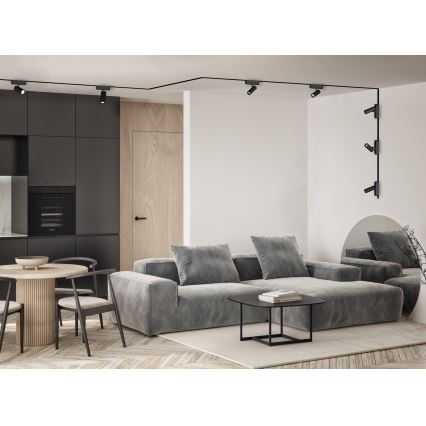 Rabalux - LED Bodové svítidlo do 1-fázového lištového systému LED/10W/230V 4000K černá