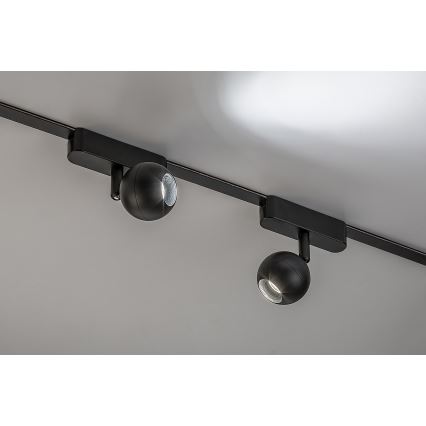 Rabalux - LED Bodové svítidlo do 1-fázového lištového systému LED/5W/24V 4000K černá