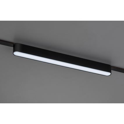 Rabalux - LED Stmívatelné stropní svítidlo do 1-fázového lištového systému LED/16W/24V 2700-5500K Wi-Fi Tuya 33 cm černá