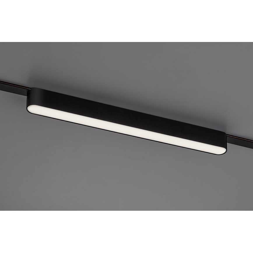 Rabalux - LED Stmívatelné stropní svítidlo do 1-fázového lištového systému LED/16W/24V 2700-5500K Wi-Fi Tuya 33 cm černá