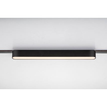 Rabalux - LED Stmívatelné stropní svítidlo do 1-fázového lištového systému LED/16W/24V 2700-5500K Wi-Fi Tuya 33 cm černá