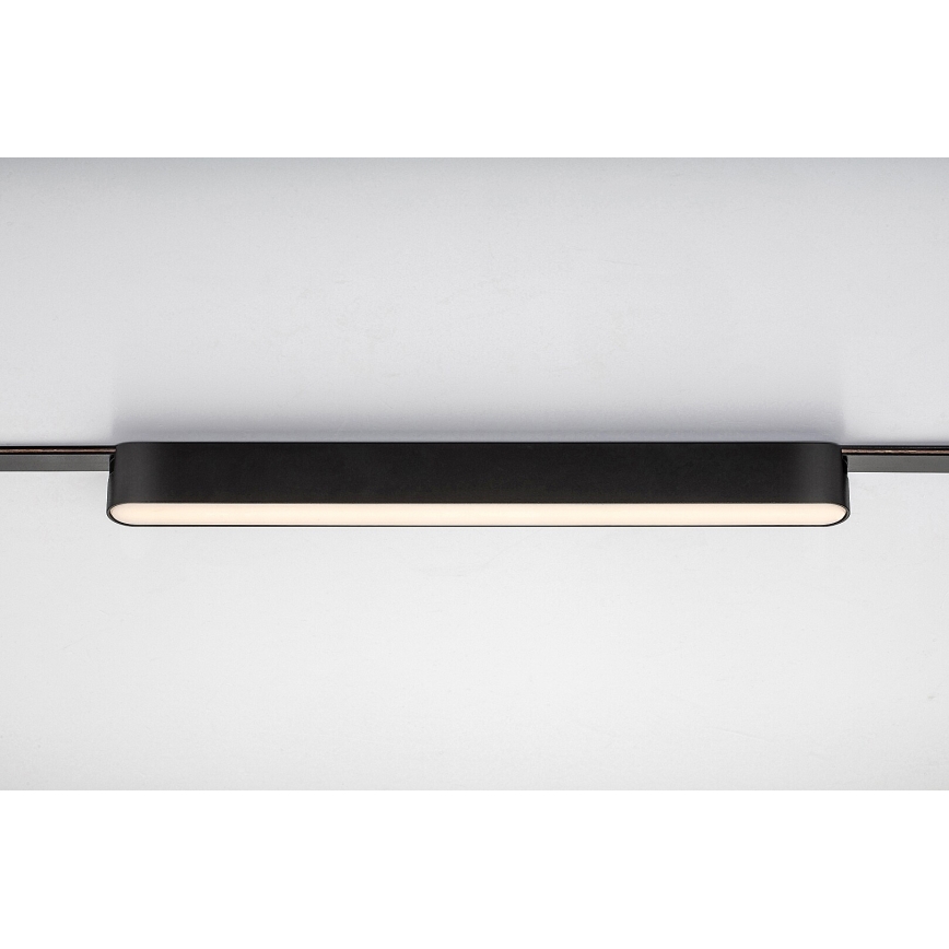 Rabalux - LED Stmívatelné stropní svítidlo do 1-fázového lištového systému LED/16W/24V 2700-5500K Wi-Fi Tuya 33 cm černá