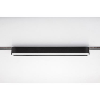 Rabalux - LED Stmívatelné stropní svítidlo do 1-fázového lištového systému LED/16W/24V 2700-5500K Wi-Fi Tuya 33 cm černá