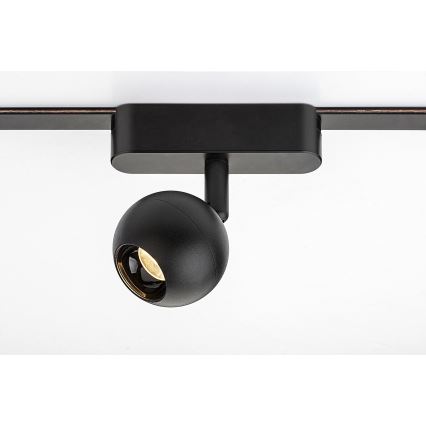 Rabalux - LED Stmívatelné bodové svítidlo do 1-fázového lištového systému LED/5W/24V 2700-5500K Wi-Fi Tuya černá