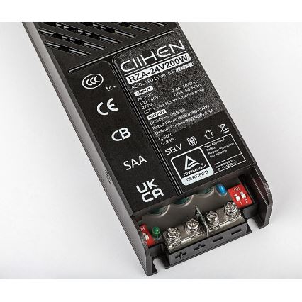 Rabalux - Zapuštěný napájecí zdroj pro svítidla v lištovém systému 200W/24V