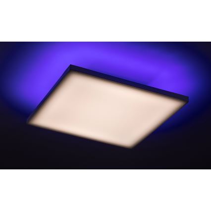 Rabalux - LED RGB Stmívatelné stropní svítidlo LED/18W/230V 3000-6500K 30x30 cm + dálkové ovládání