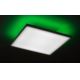 Rabalux - LED RGB Stmívatelné stropní svítidlo LED/18W/230V 3000-6500K 30x30 cm + dálkové ovládání