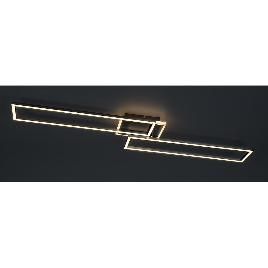 Rabalux - LED Stmívatelné stropní svítidlo LED/40W/230V 2700-6500K Wi-Fi Tuya matný chrom + dálkové ovládání