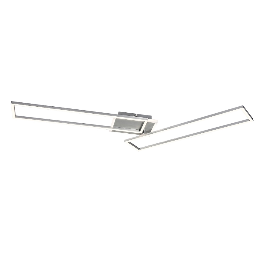 Rabalux - LED Stmívatelné stropní svítidlo LED/40W/230V 2700-6500K Wi-Fi Tuya matný chrom + dálkové ovládání